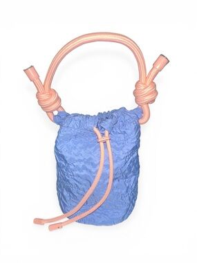 Dolce & Gabbana Blue Jasmine Mini Bucket Bag 6 in Grab-n-Go Bag Sport Bottle